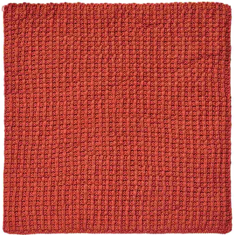 Ib Laursen Spltuch 25x25 cm, Rostfarben