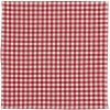 Ib Laursen Asta Stoffserviette 40x40 cm, Rot/Natur