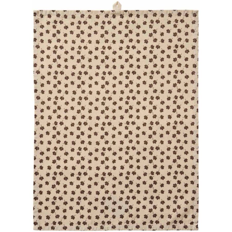 Ib Laursen Birk Geschirrtuch 50x70 cm, Natur/Braun