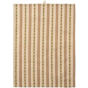 Ib Laursen Isolde Viskestykke 50x70 cm, Natur/Brun/Grn