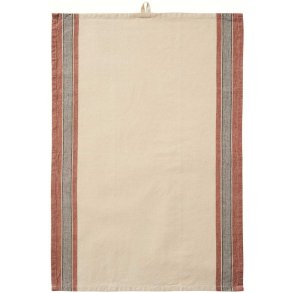 Ib Laursen Walter Viskestykke 50x70 cm, Natur/Rustfarvet/Gr