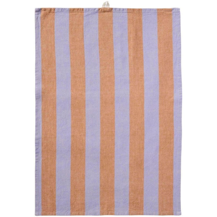 Ib Laursen Linus Geschirrtuch, Lila/Braun