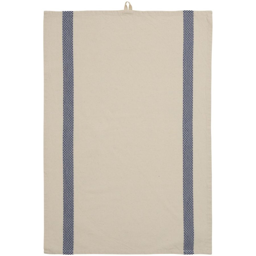 Ib Laursen Viskestykke 50x70 cm, Natur/M�rkebl�