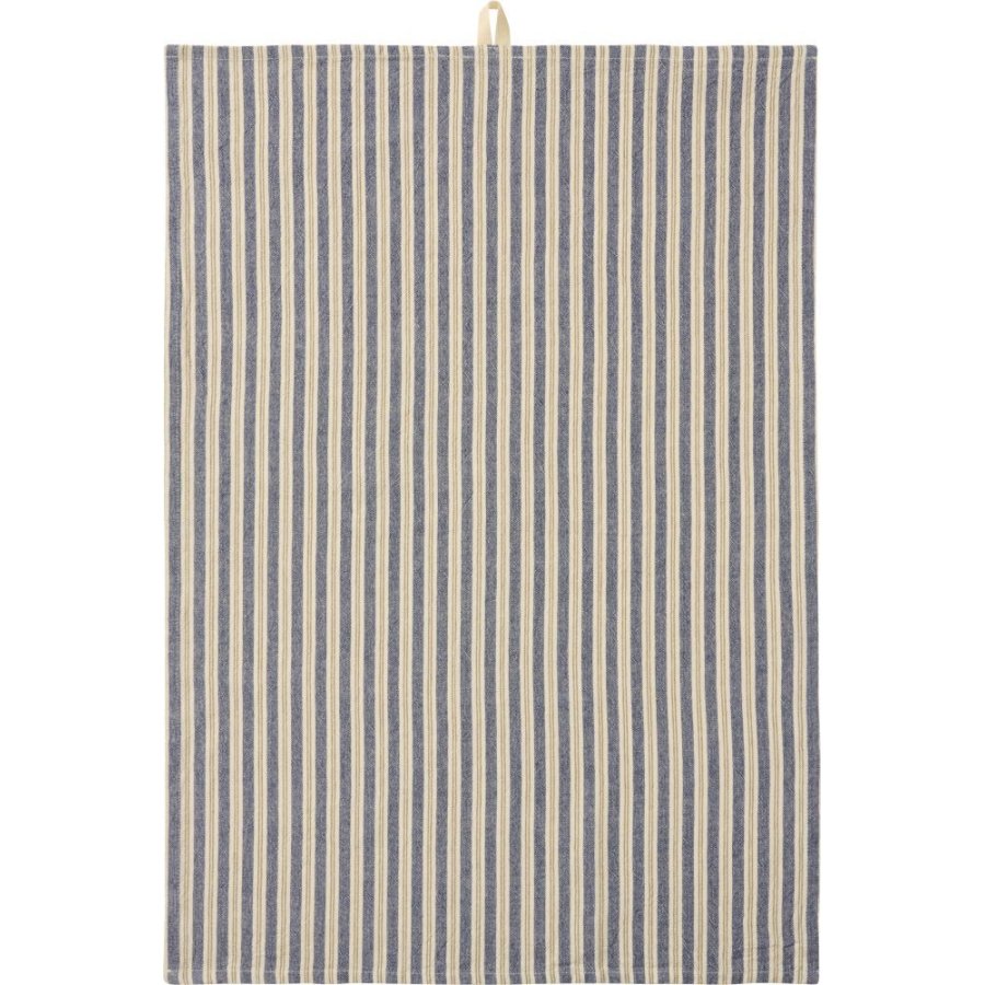 Ib Laursen Viskestykke 50x70 cm, Bl�/Brun