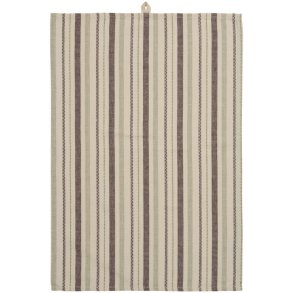 Ib Laursen Viskestykke 50x70 cm, Brun/Gr�n