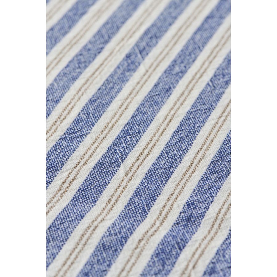 Ib Laursen Elly Kissenbezug 60x60 cm, Blau/Braun