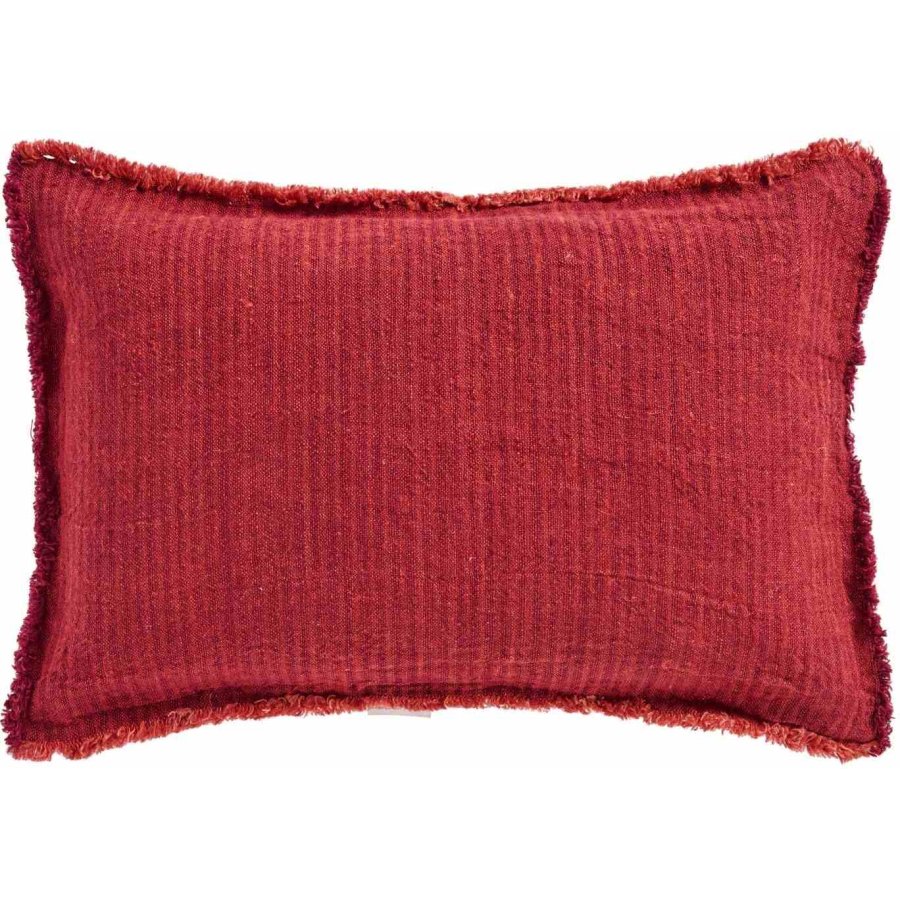 Ib Laursen Kissenbezug 40x60 cm, Rost/Bordeaux