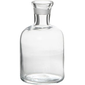 Ib Laursen Apotekerglas Lysestage H8 cm, Klar