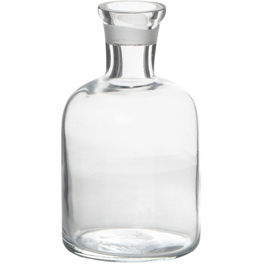 Ib Laursen Apotekerglas Lysestage H8 cm, Klar