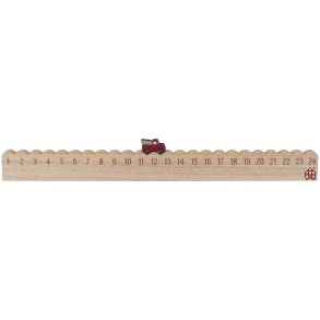 Ib Laursen Adventskalender 50 cm, Vrachtwagen Met Kerstboom