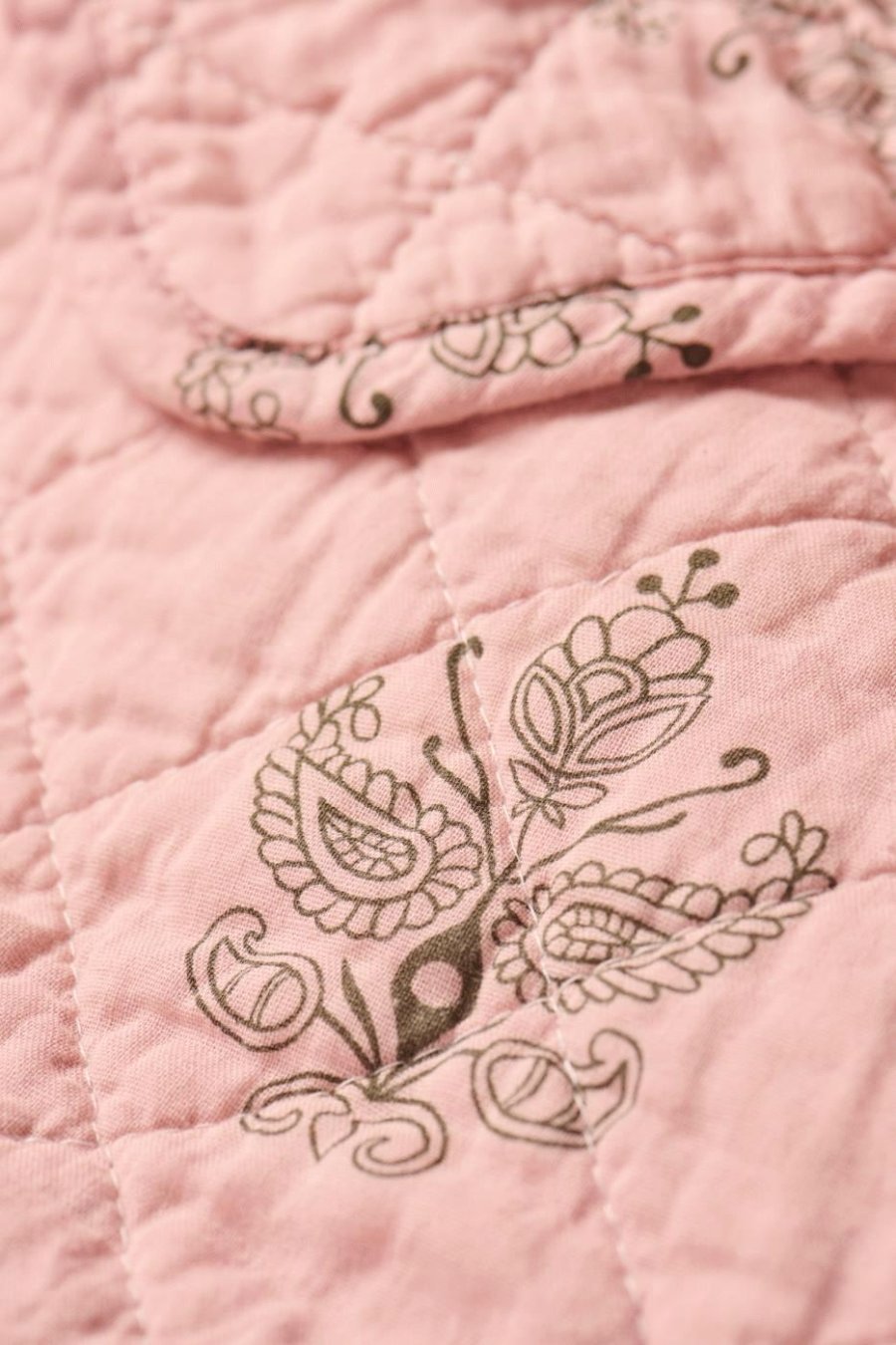 Ib Laursen Steppdecke 130x180 cm, Rosa