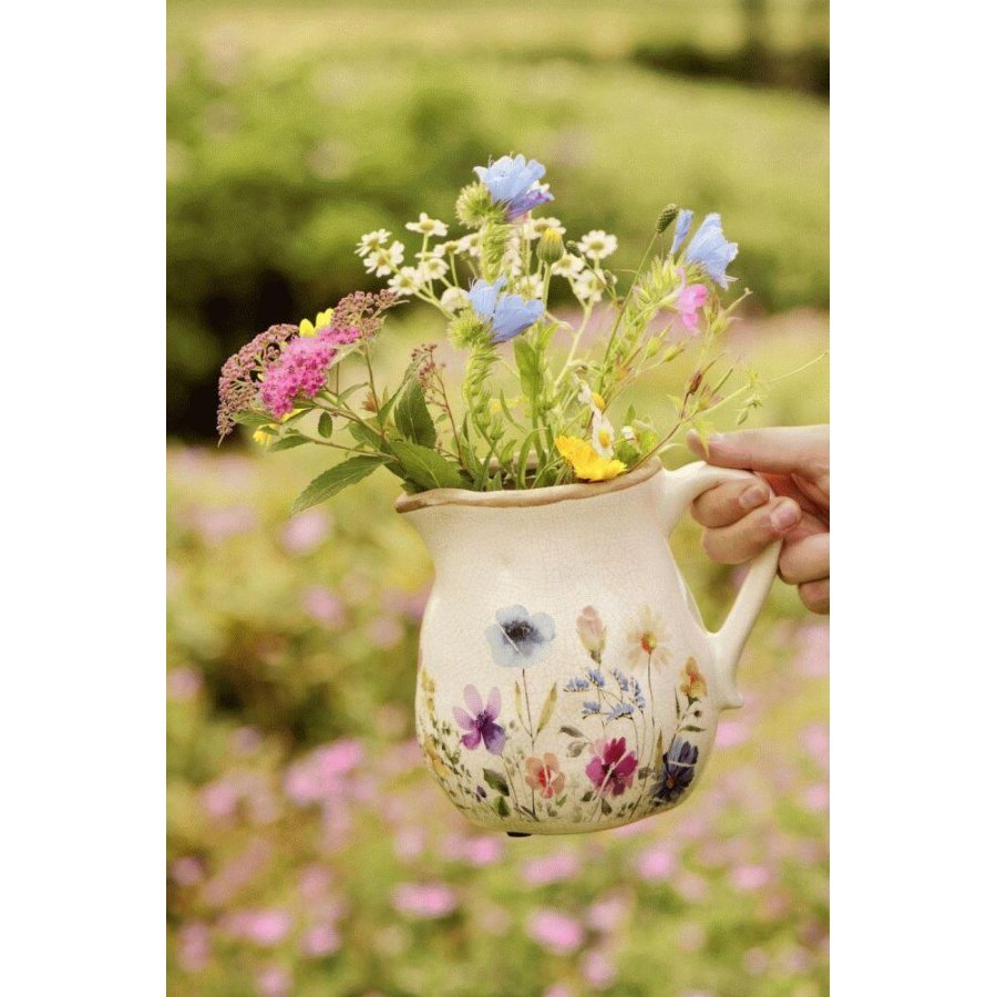 Ib Laursen Vase H15 cm, Wildflowers