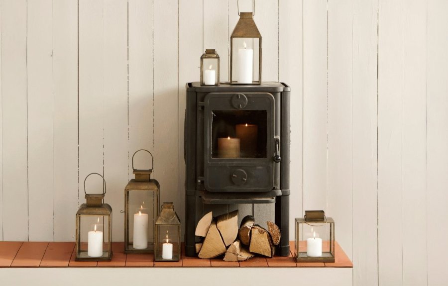 Ib Laursen Villads Laterne H20 cm, 5 Cm