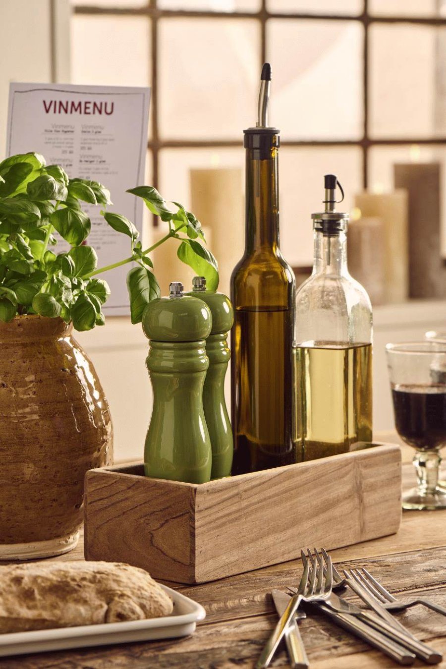 Ib Laursen Kiste 27x12 cm, Akazie