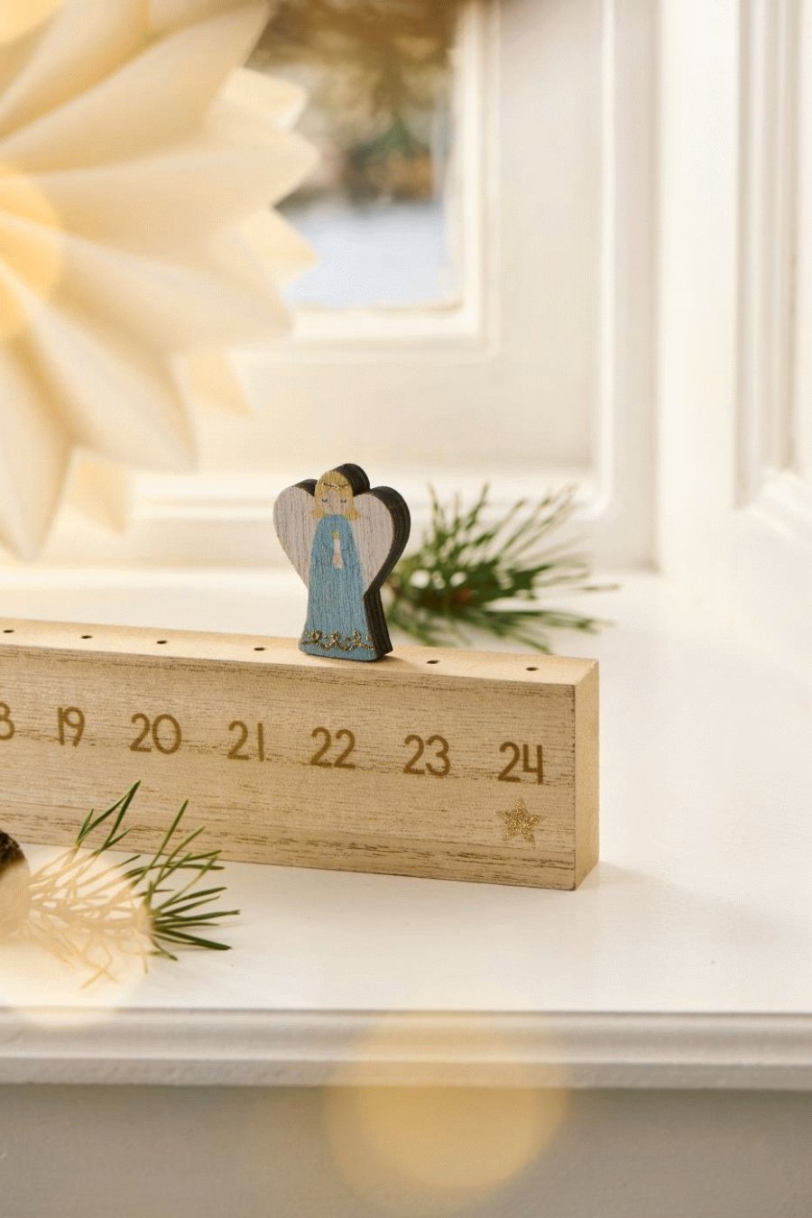 Ib Laursen Adventskalender 50cm, Engel