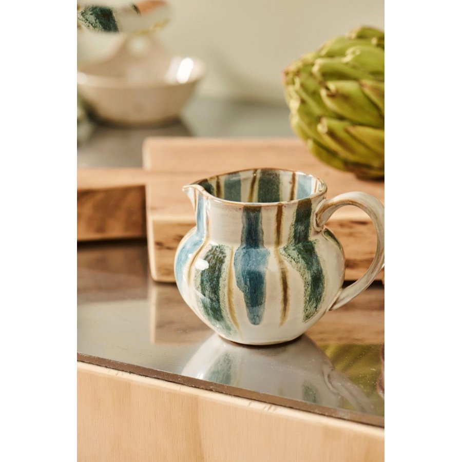 Ib Laursen Kalmar Kanne 200 ml, Wei/Staubblau