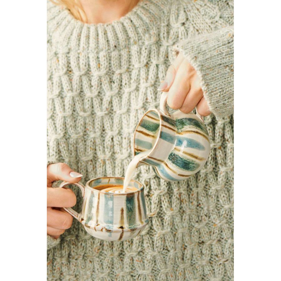 Ib Laursen Kalmar Kanne 200 ml, Wei/Staubblau