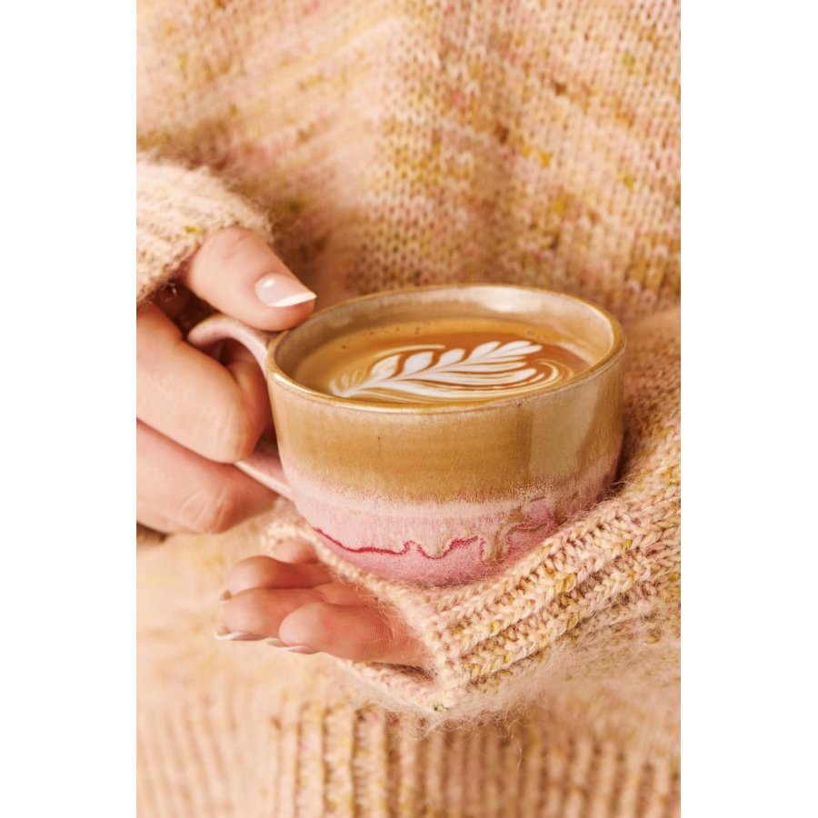 Ib Laursen Trosa Becher 14 cl, Hellbraun/Rosa