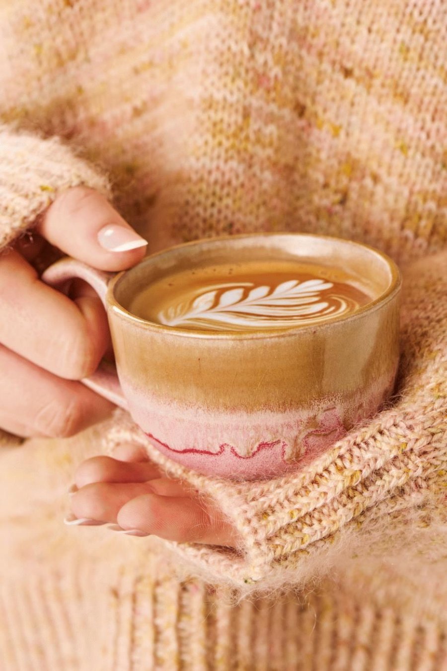 Ib Laursen Trosa Becher 14 cl, Hellbraun/Rosa