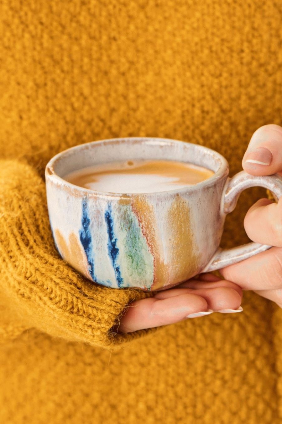 Ib Laursen Trosa Becher 14 cl, Blau/Braun