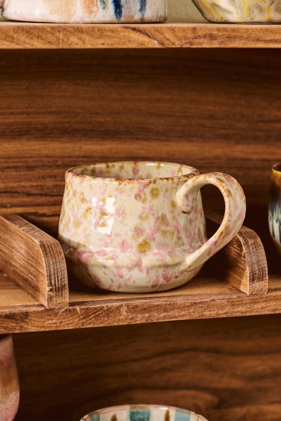 Ib Laursen Kalmar Becher 19 cl, Rosa/Braun