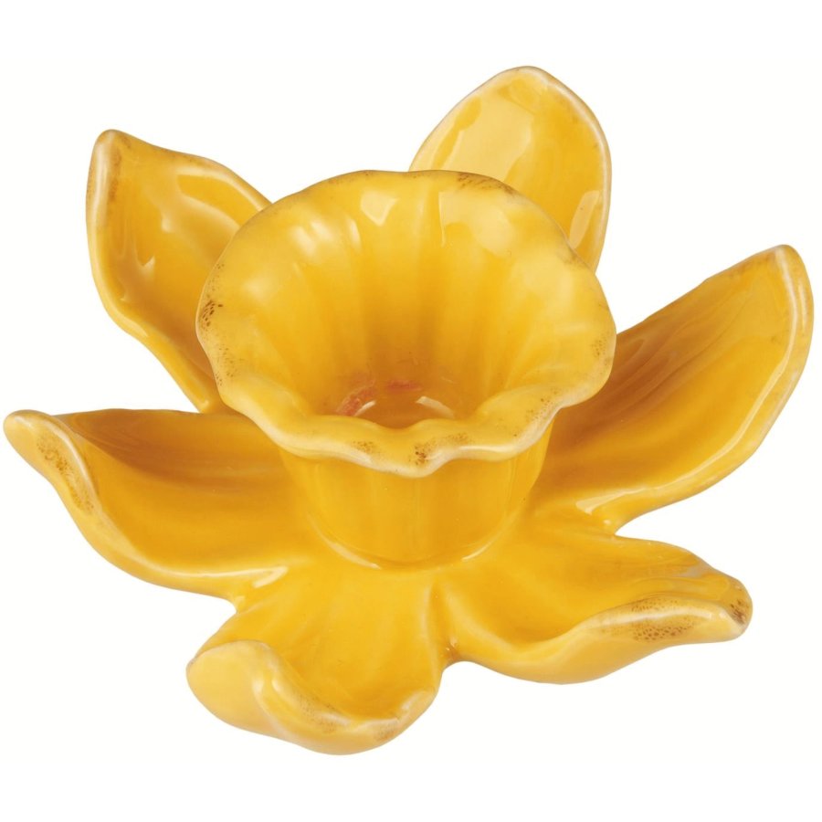 Ib Laursen Kerzenhalter H4,3 cm, Gelb