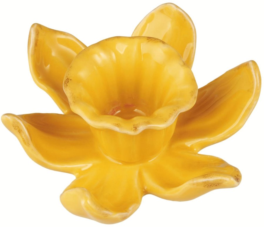 Ib Laursen Kerzenhalter H4,3 cm, Gelb