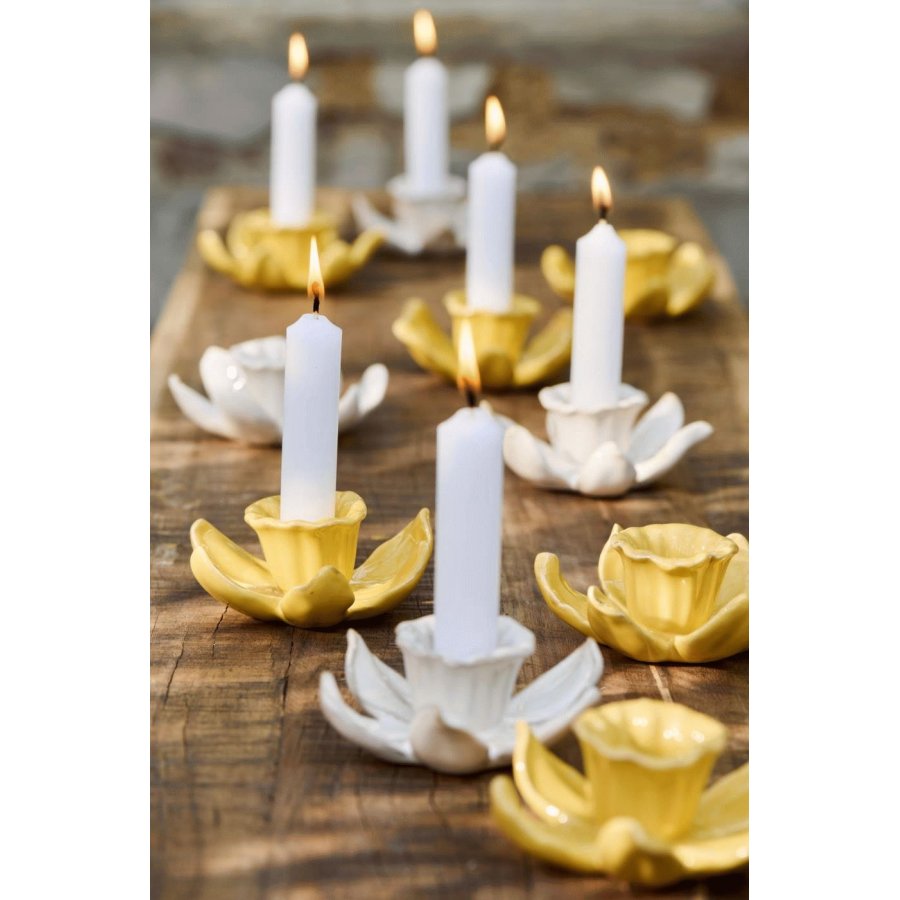 Ib Laursen Kerzenhalter H4,3 cm, Gelb