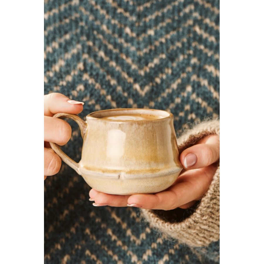 Ib Laursen Kalmar Becher 19 cl, Hellbraun