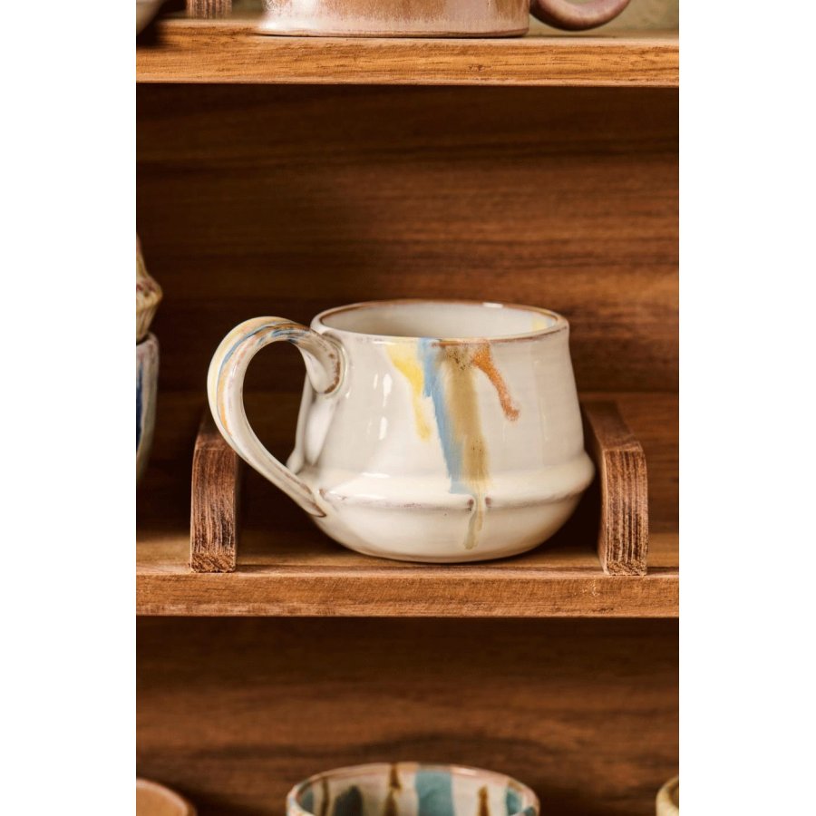 Ib Laursen Kalmar Becher 19 cl, Wei/Blau