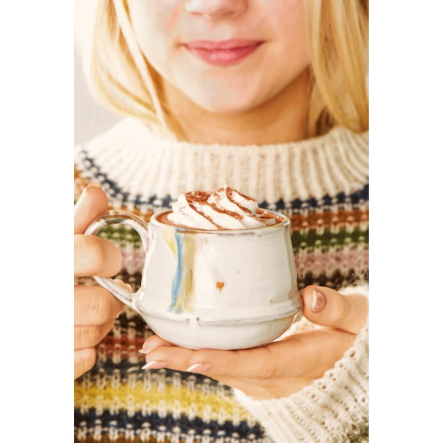 Ib Laursen Kalmar Becher 19 cl, Wei/Blau