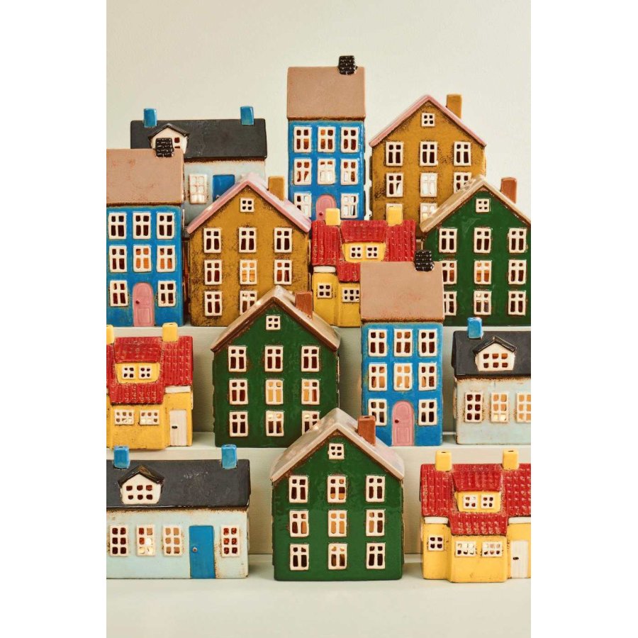Ib Laursen Nyhavn Lichthaus H23,5 cm, Blau