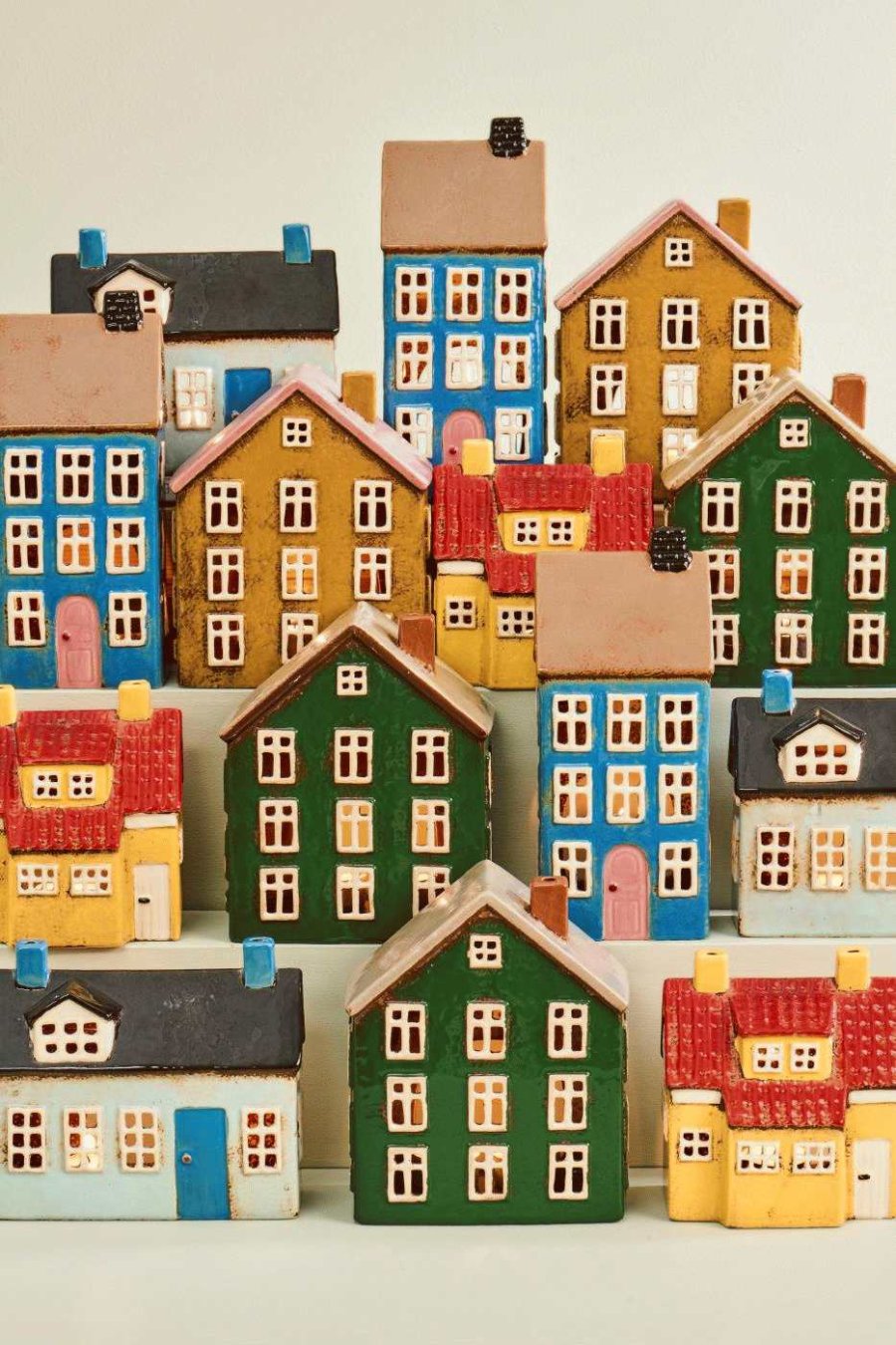 Ib Laursen Nyhavn Lichthaus H23,5 cm, Blau