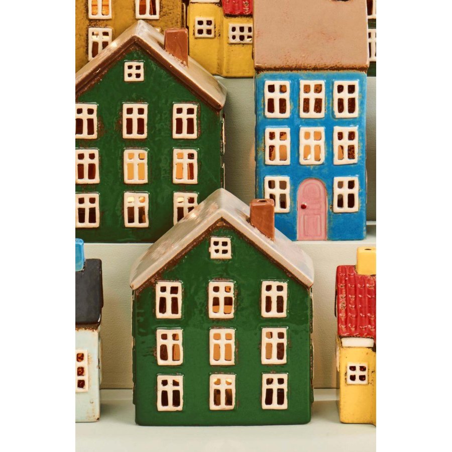 Ib Laursen Nyhavn Lichthaus H23,5 cm, Blau