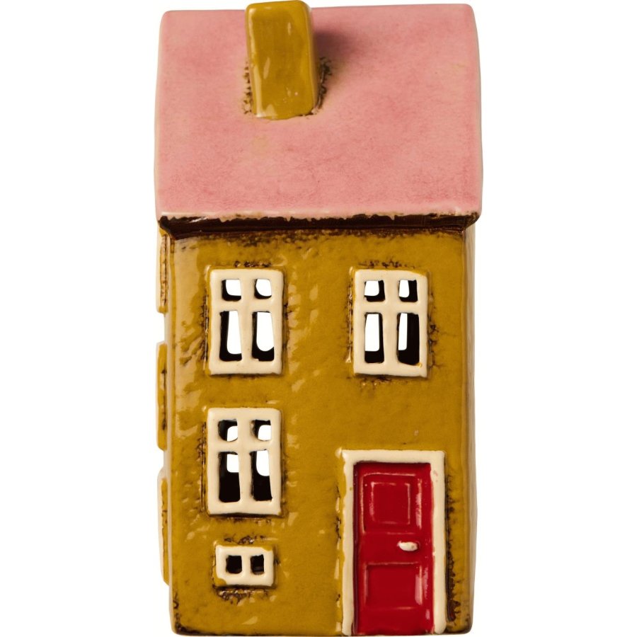 Ib Laursen Nyhavn Lichthaus H18 cm, Mustard