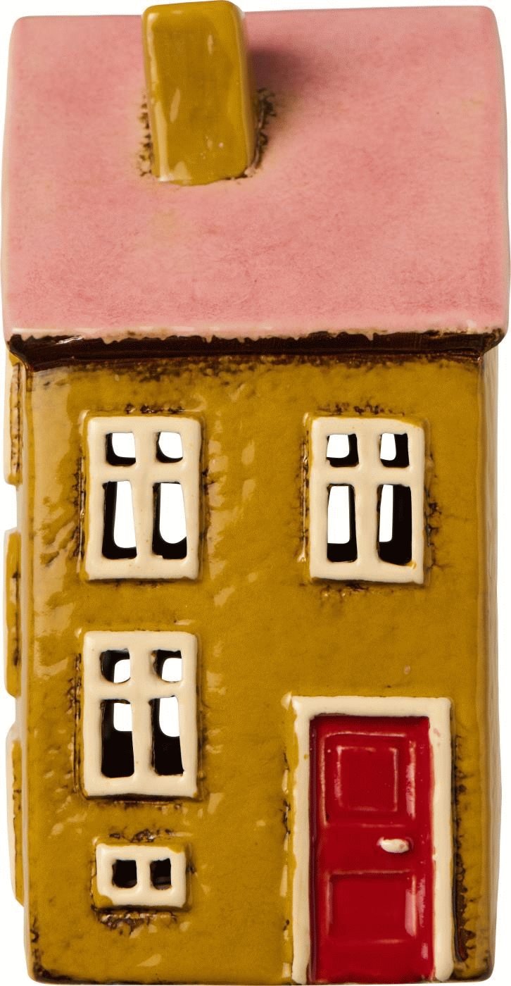 Ib Laursen Nyhavn Lichthaus H18 cm, Mustard