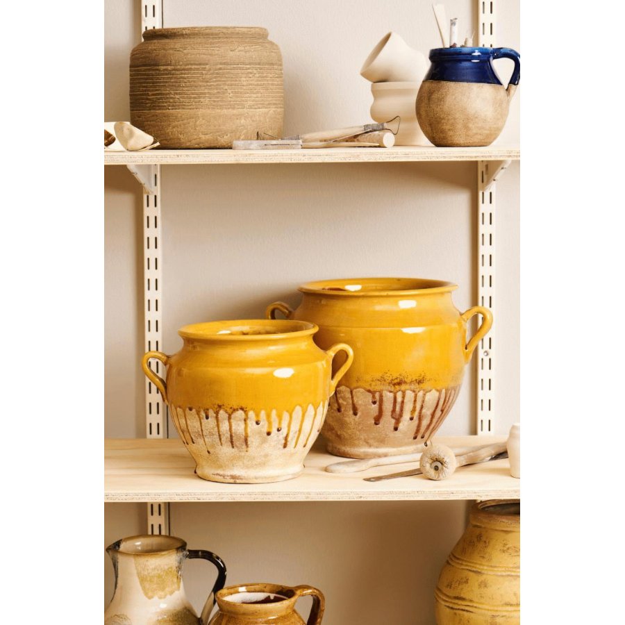 Ib Laursen Avignon bertopf H20 cm, Gelb