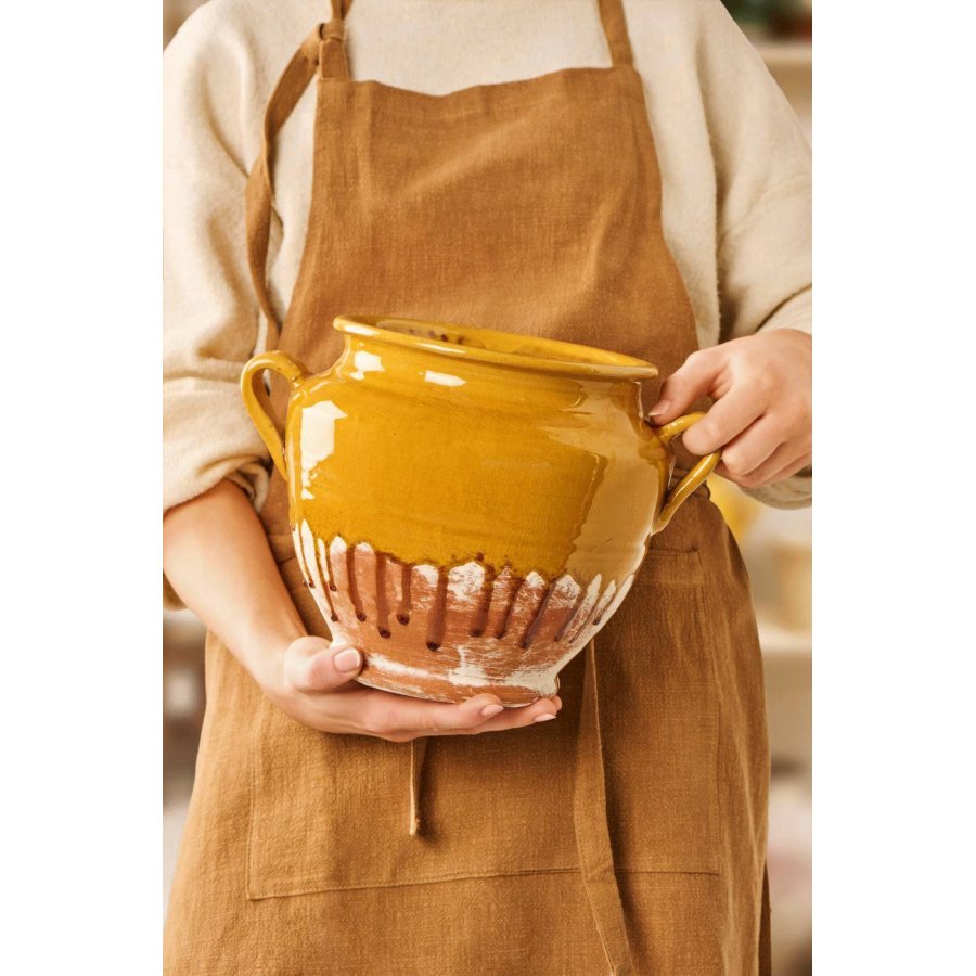 Ib Laursen Avignon bertopf H20 cm, Gelb