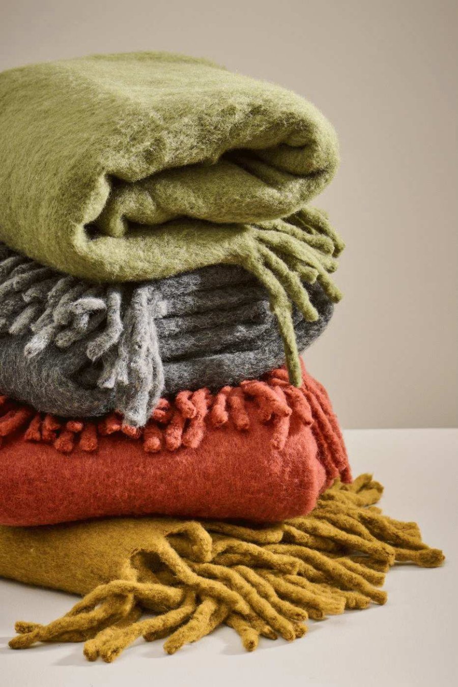 Ib Laursen Decke 130x170 cm, Mustard