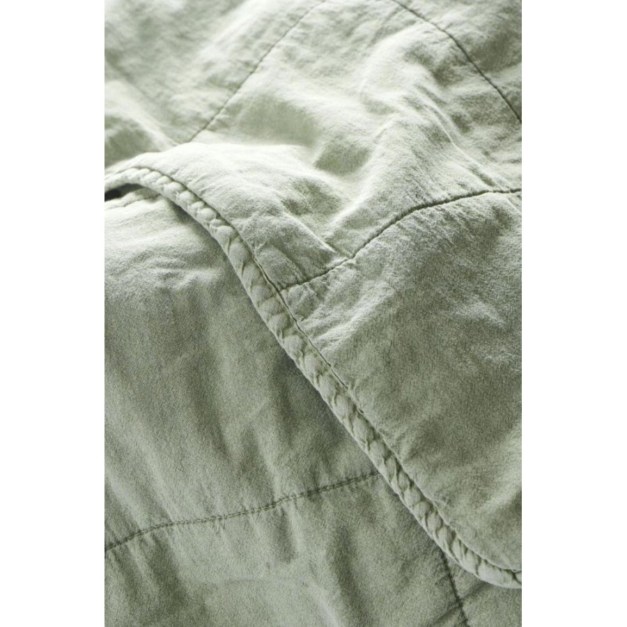 Ib Laursen Vintage Steppdecke 130x180 cm, Pistazie