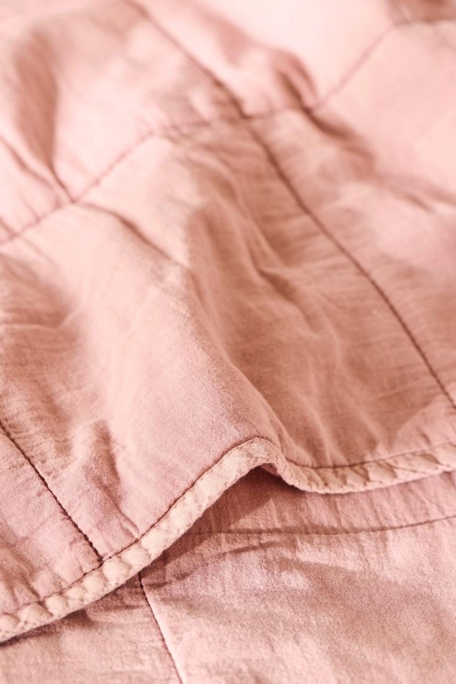 Ib Laursen Vintage Quilt Senget�ppe 240x240 cm, Rose