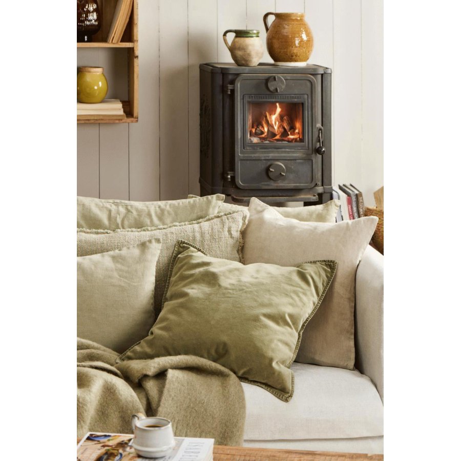 Ib Laursen Kissenbezug 40x60 cm, Eucalyptus Green