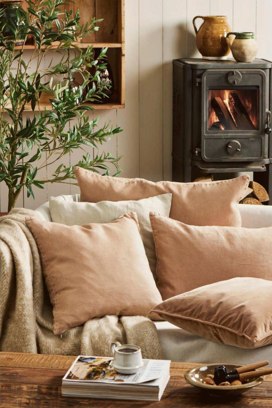 Ib Laursen Kissenbezug 40x60 cm, Camel