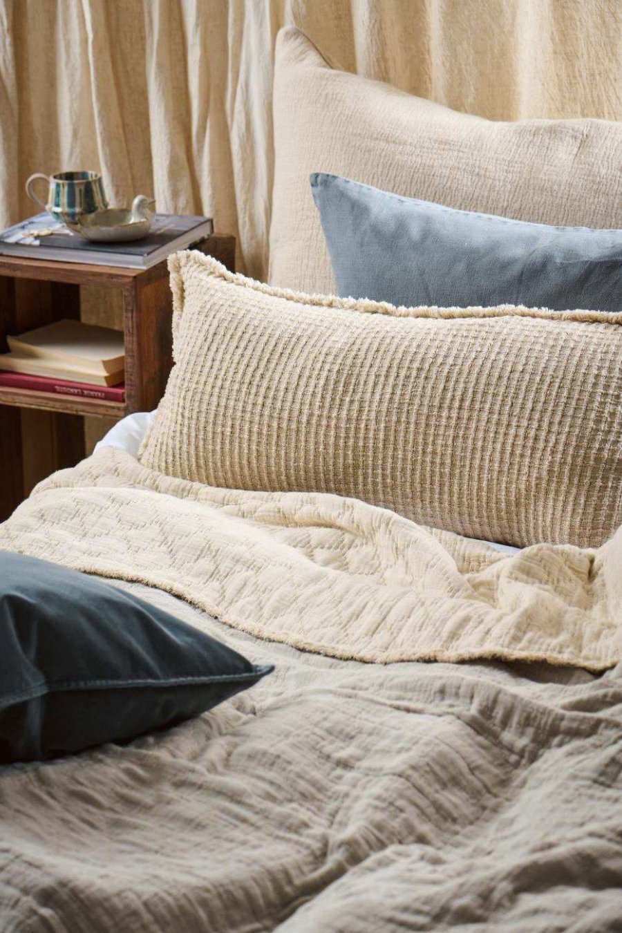 Ib Laursen Kissenbezug 50x70 cm, Chalk Blue