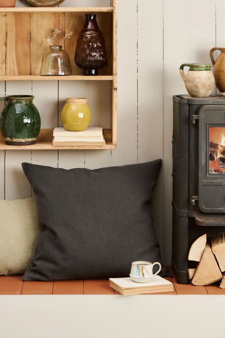 Ib Laursen Kissenbezug 60x60 cm, Anthrazit