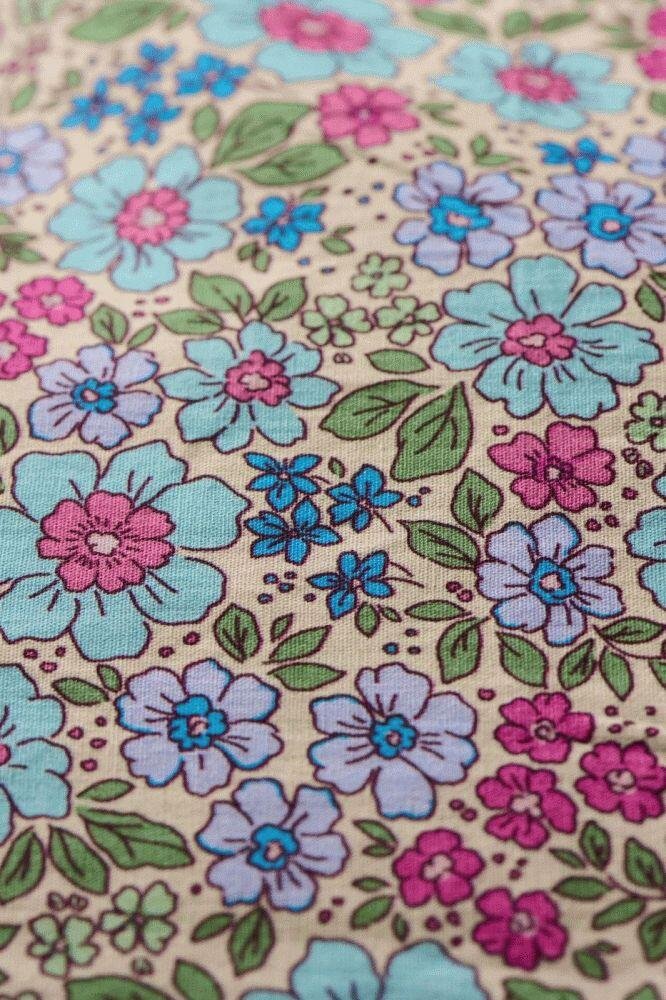 Ib Laursen Kissenbezug 60x60 cm, Fuchsia/Blumen