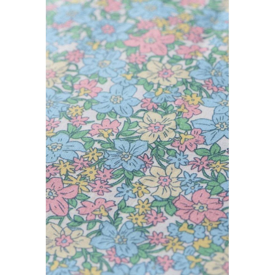 Ib Laursen Kissenbezug 60x60 cm, Hellblau/Blumenmuster