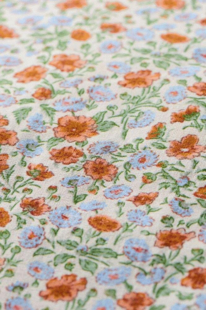 Ib Laursen Kissenbezug 60x60 cm, Creme/Blumig