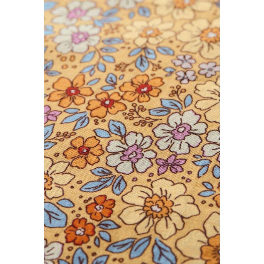 Ib Laursen Kissenbezug 60x60 cm, Gelb/Blumig