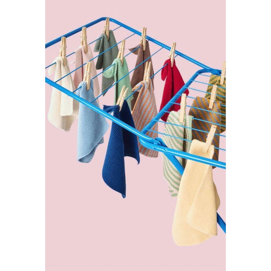 Ib Laursen Mynte Karklud 25x25 cm, Blue Bell